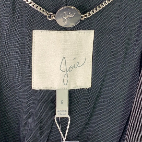 Joie Amit Contrast Collar Blazer - Picture 2 of 8